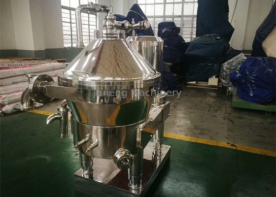 شراء توضيح عملية الفولاذ المقاوم للصدأ السائل فاصل آلة لعصير الخضار online manufacture